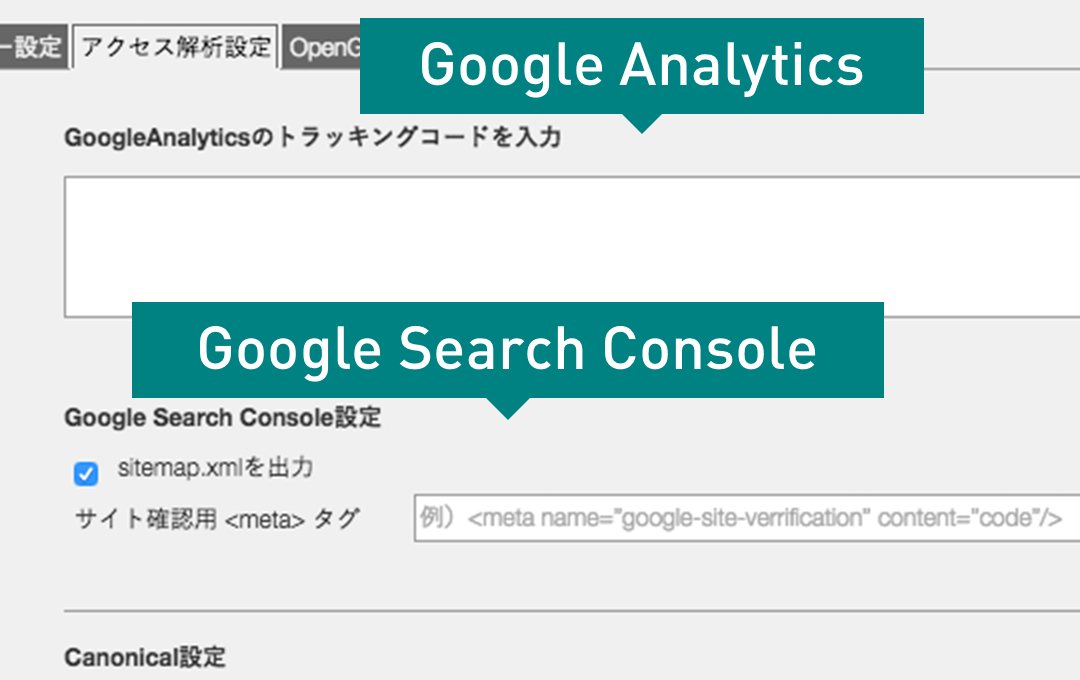 Google AnalyticsとGoogle Seach Console