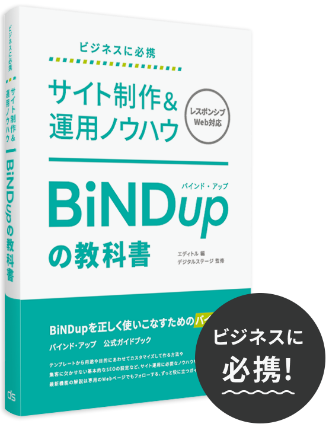 『BiNDの教科書』表紙