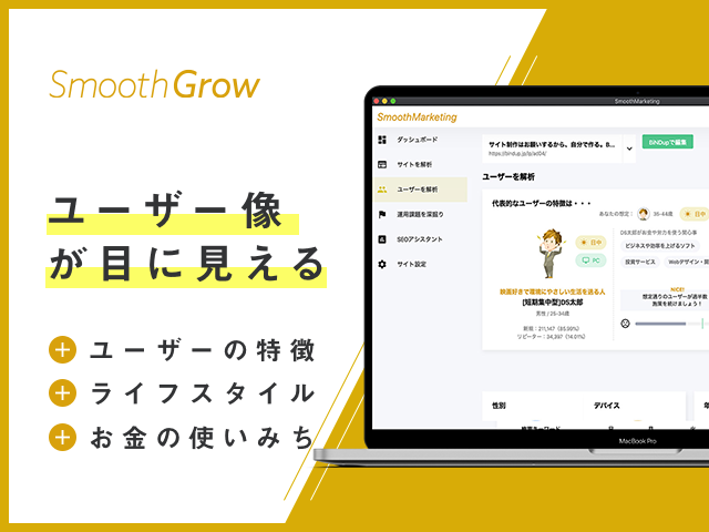 お客さんの消費行動がわかる！BiNDupのマーケティング機能〜ユーザー解析編