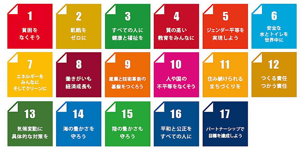 SDGsの17の目標