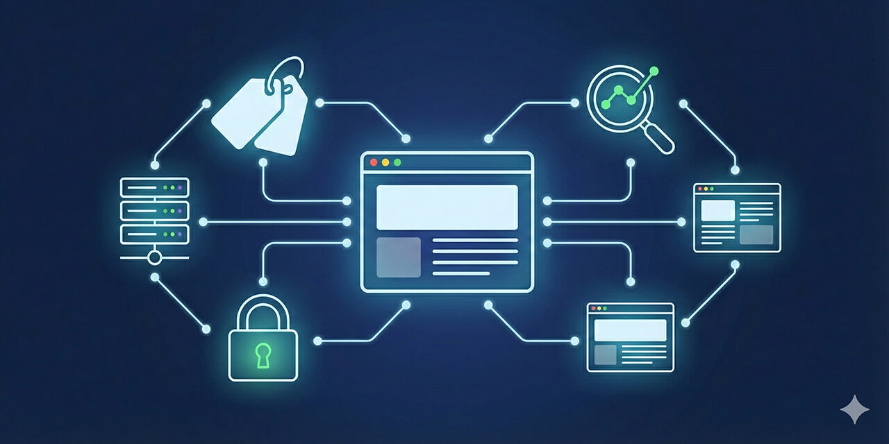 WEB用語のイメージイラスト