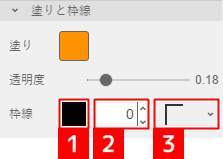 画像にシェイプやスタンプを追加する（シェイプレイヤー/スタンプレイヤー）